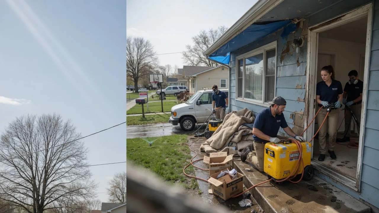 Basement Flood Cleanup in Belle Rive, IL near me